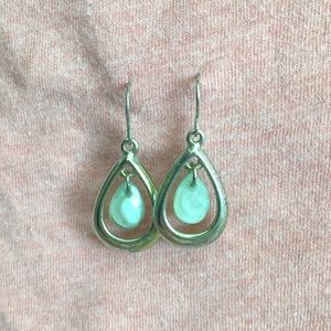 Teardrop earrings